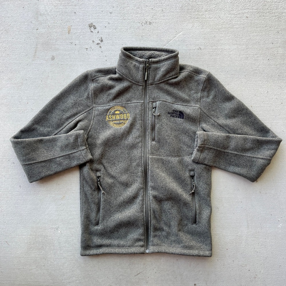 The North Face Sweater Fleece Jacket olive‎ small (READ DESC.)